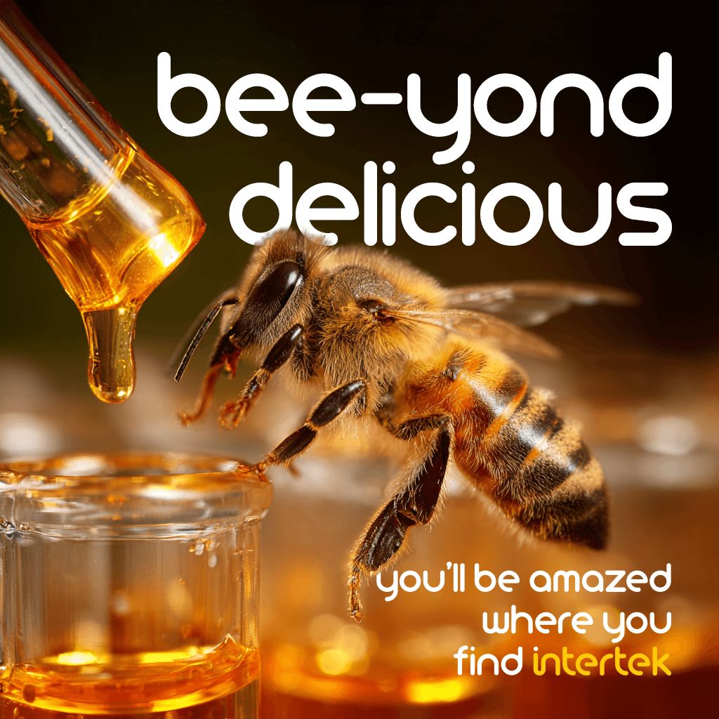 A close-up of a honeybee on a flower, showcasing its fuzzy body and delicate wings, symbolizing nature's sweetness.